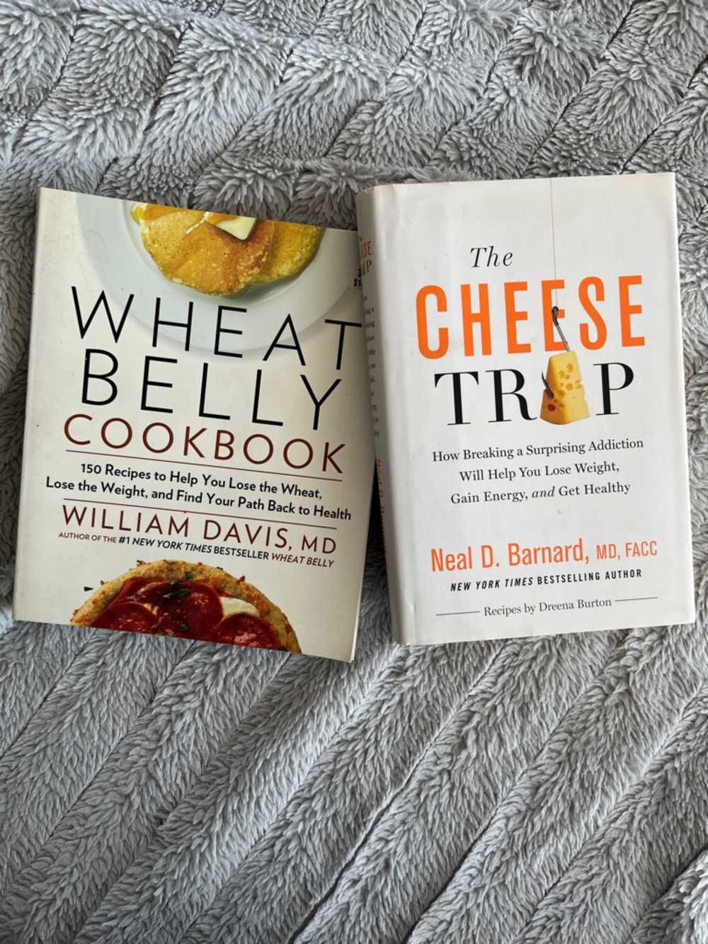 Wheat Belly Cookbook & The Cheese Trap - Book Set
